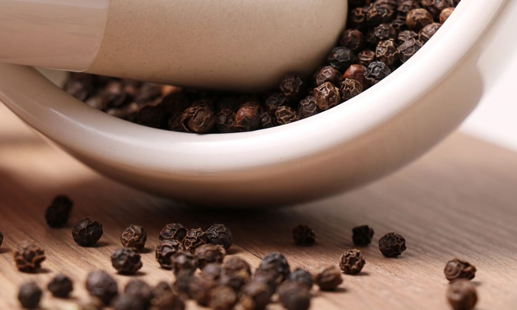 black peppercorn is the perfect fix for weed paranoia