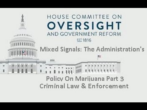 Admins Policy On Marijuana Criminal Law & Enforcement (2014)