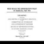 Mixed Signals Admins Policy On Marijuana (2014)