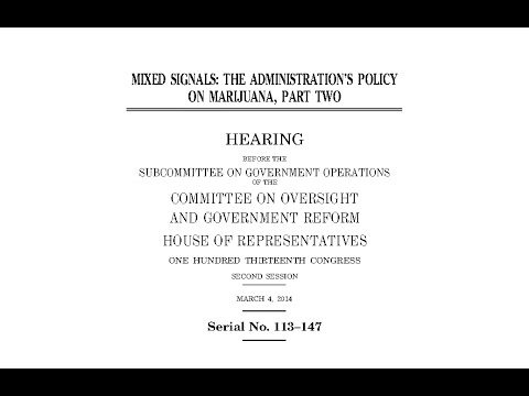 Mixed Signals Admins Policy On Marijuana (2014)