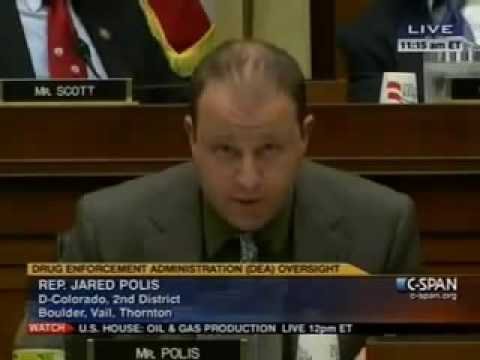 Congressman Jared Polis Questions DEA on Marijuana Policy