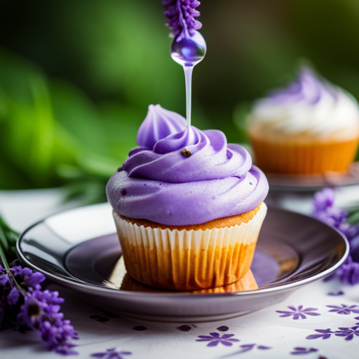 Deliciously Relaxing: CBD Honey Lavender Cupcakes